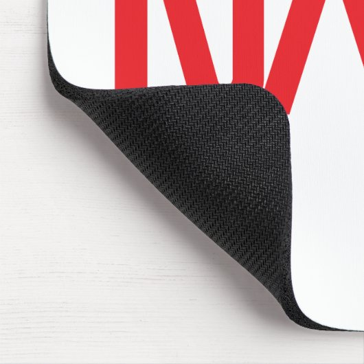 Iconic NASA Circa Mousepad (Rocket White) (Ecke)