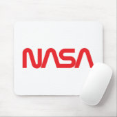 Iconic NASA Circa Mousepad (Rocket White) (Mit Mouse)