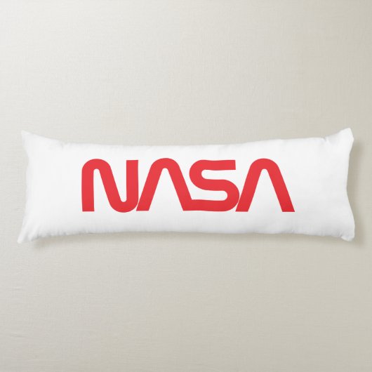 Iconic NASA Circa Rocket White Grade A Cotton Seitenschläferkissen (Vorderseite)