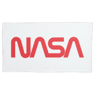 Iconic NASA Circa Rocket White King Kissenbezug