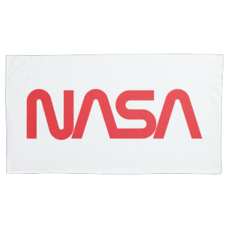 Iconic NASA Circa Rocket White King Kissenbezug