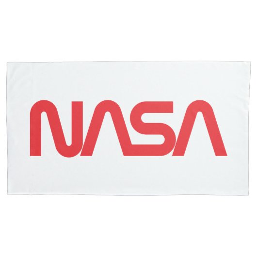 Iconic NASA Circa Rocket White King Kissenbezug (Vorderseite)