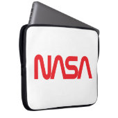 Iconic NASA Circa Rocket White Laptopschutzhülle (Vorne Rechts)