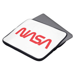 Iconic NASA Circa Rocket White Laptopschutzhülle