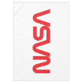 Iconic NASA Circa Tablecloth (Rocket White) Tischdecke (Vorderseite)