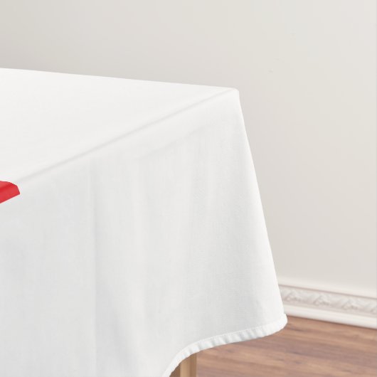 Iconic NASA Circa Tablecloth (Rocket White) Tischdecke (Beispiel)