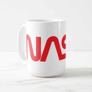 Iconic NASA Circa Tasse (Rocket White)