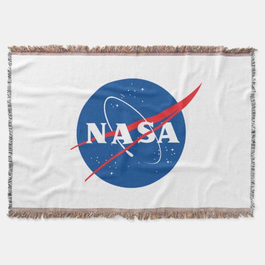 Iconic NASA Classic Cotton Blend Throw Blanket Decke (Vorderseite)