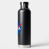 Iconic NASA Eclipse Black Insulted Trinkflasche (links)