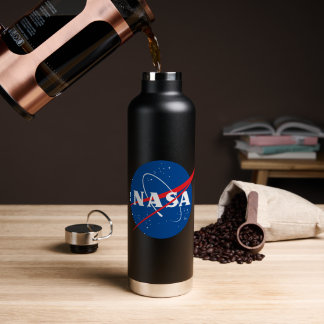 Iconic NASA Eclipse Black Insulted Trinkflasche