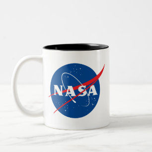 Iconic NASA Eclipse Black Trim Keramik Tasse