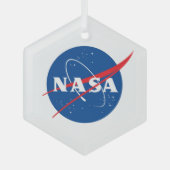 Iconic NASA Holiday Ornament (Saturn Hexagon) (Vorderseite)