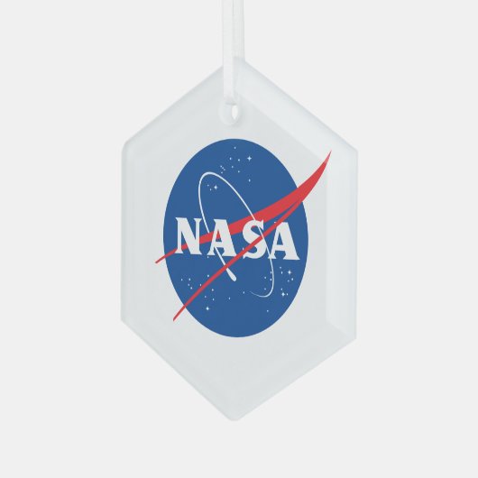 Iconic NASA Holiday Ornament (Saturn Hexagon) (Vorderseite Links)