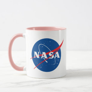 Iconic NASA Horizon Rosa/Weiße Keramik Tasse
