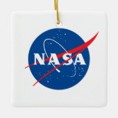 Iconic NASA Keramik Holiday Ornament (Platz) (Vorderseite)