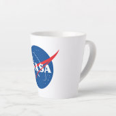 Iconic NASA Keramik Latte Tasse (12 oz.) (Rechte Ecke)