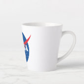 Iconic NASA Keramik Latte Tasse (12 oz.) (Rechts)
