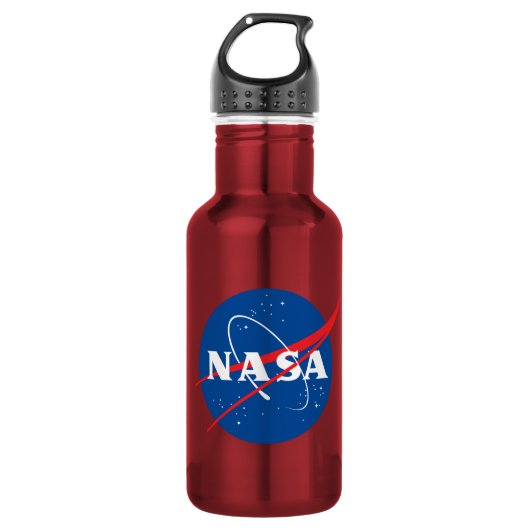 Iconic NASA Mars Red 18 oz Edelstahlflasche (Vorderseite)