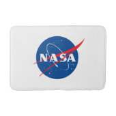Iconic NASA Medium Bath Mat (Raketenweiß) Badematte (Vorderseite)