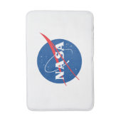 Iconic NASA Medium Bath Mat (Raketenweiß) Badematte (Vorderseite Vertikal)