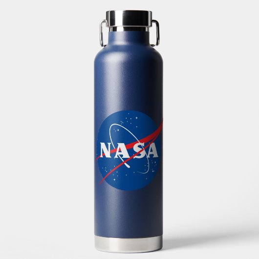 Iconic NASA Night Sky Blue Insulted Trinkflasche (Vorderseite)