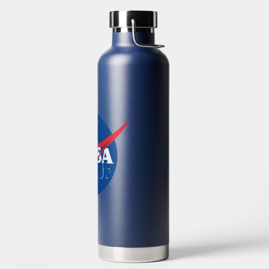 Iconic NASA Night Sky Blue Insulted Trinkflasche (links)