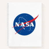 Iconic NASA Premium Notebook (White Spiral) Notizblock (Vorderseite)