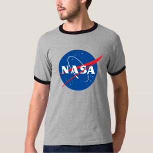Iconic NASA Retro Moon Gray / Eclipse Black T-Shirt