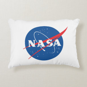 Iconic NASA Rocket White 100% Baumwolle 12 Zoll x  Dekokissen
