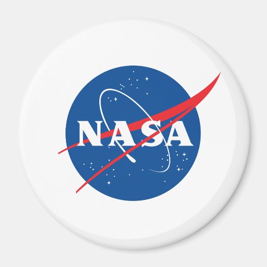 Iconic NASA Round Magnet (Student Value Edit) (Vorne)