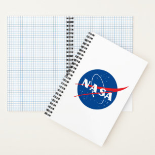 Iconic NASA Science Notebook (Astro Black Spiral) Notizblock