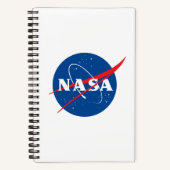 Iconic NASA Science Notebook (Astro Black Spiral) Notizblock (Vorderseite)