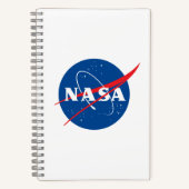 Iconic NASA Science Notebook (Mercury Gray Spiral) Notizblock (Vorderseite)