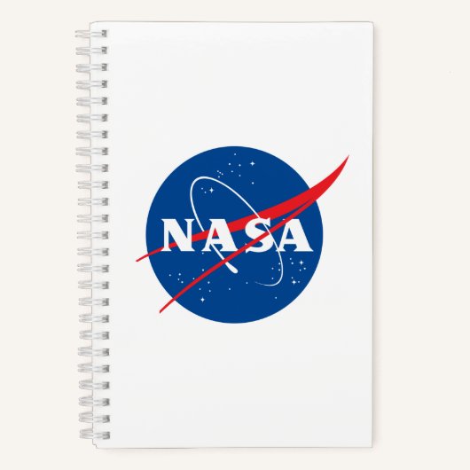 Iconic NASA Science Notebook (White Spiral) Notizblock (Vorderseite)