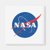 Iconic NASA Square Magnet (Student Value Edit) (Vorne)
