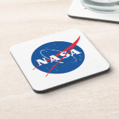 Iconic NASA Square Premium Plastic Untersetzer Set (Linke Seite)