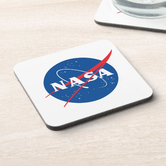 Iconic NASA Square Premium Plastic Untersetzer Set (Linke Seite)
