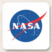 Iconic NASA Square Premium Plastic Untersetzer Set (Vorderseite)