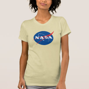 Iconic NASA Women's Slim T - Shirt (Pluto Creme)