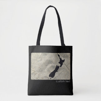 ICONIC NEW ZEALAND SAND BEACH BLACK NZ KIWIANA TASCHE