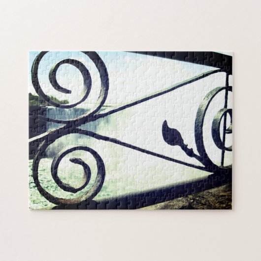 Iconic Niagara Falls Ironwork Puzzle (Horizontal)
