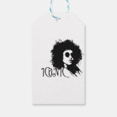 ICONIC Queen - Afro Glam Art Geschenkanhänger (Rückseite)