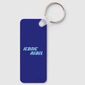 Iconic Rebel Acrylic Schlüsselanhänger (Rückseite)