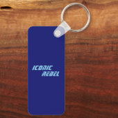 Iconic Rebel Acrylic Schlüsselanhänger (Rückseite)