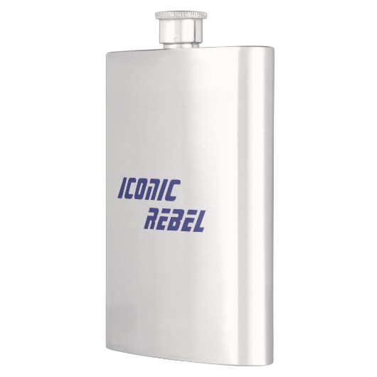 Iconic Rebel Classic Flask Flachmann (Links)