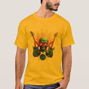 Iconic Rock Vibes: Skull und Crossbones T-Shirt