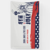 Iconic Salute to Liberty, 4. Juli Banner (Vertikal)