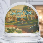 Iconic San Francisco Lombard Street Souvenir Dome  Schneekugeln