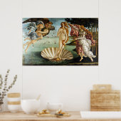 Iconic Sandro Botticelli Die Geburt der Venus Poster (Küche)
