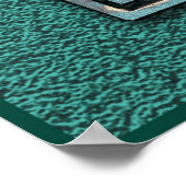 Iconic Shaped Art Deco Poster (Ecke)